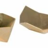 Brass Origami Bowls