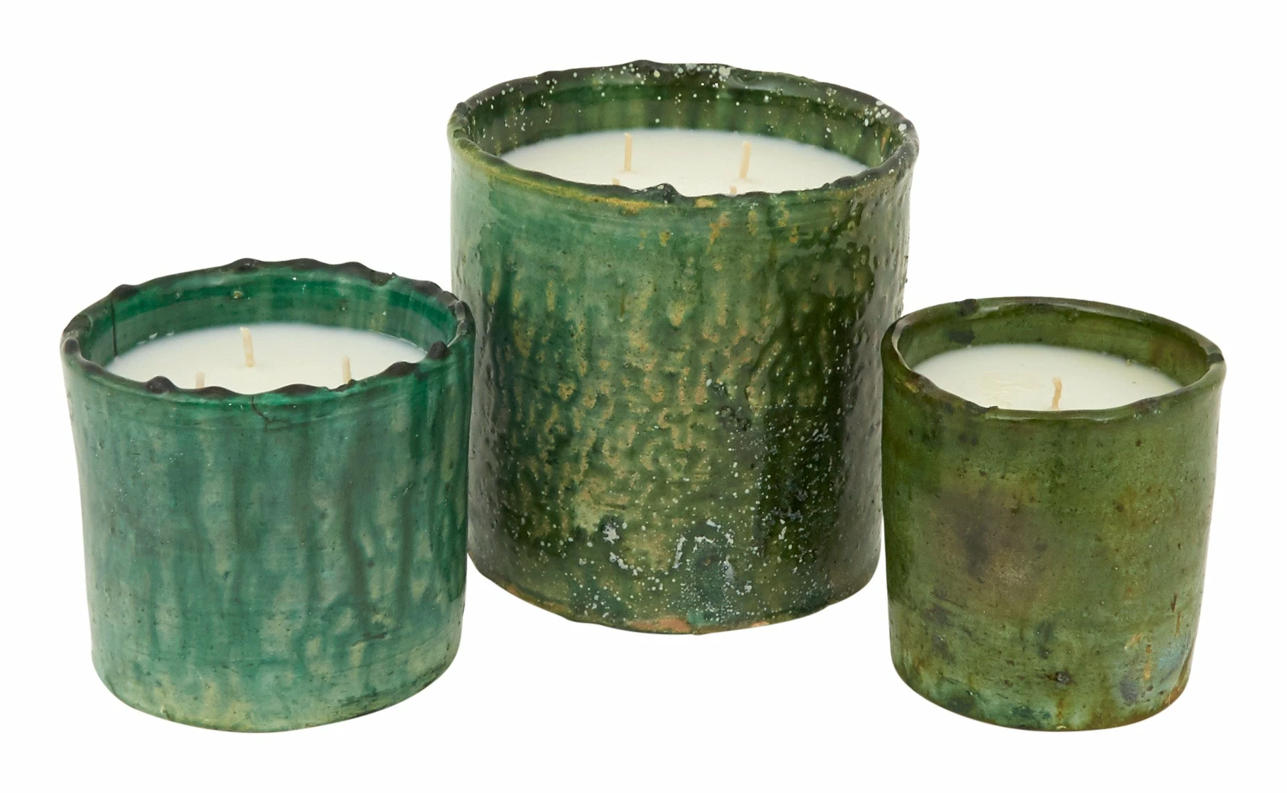 Moroccan Mint Tea Candles 3 Moroccan Mint Tea Candles
