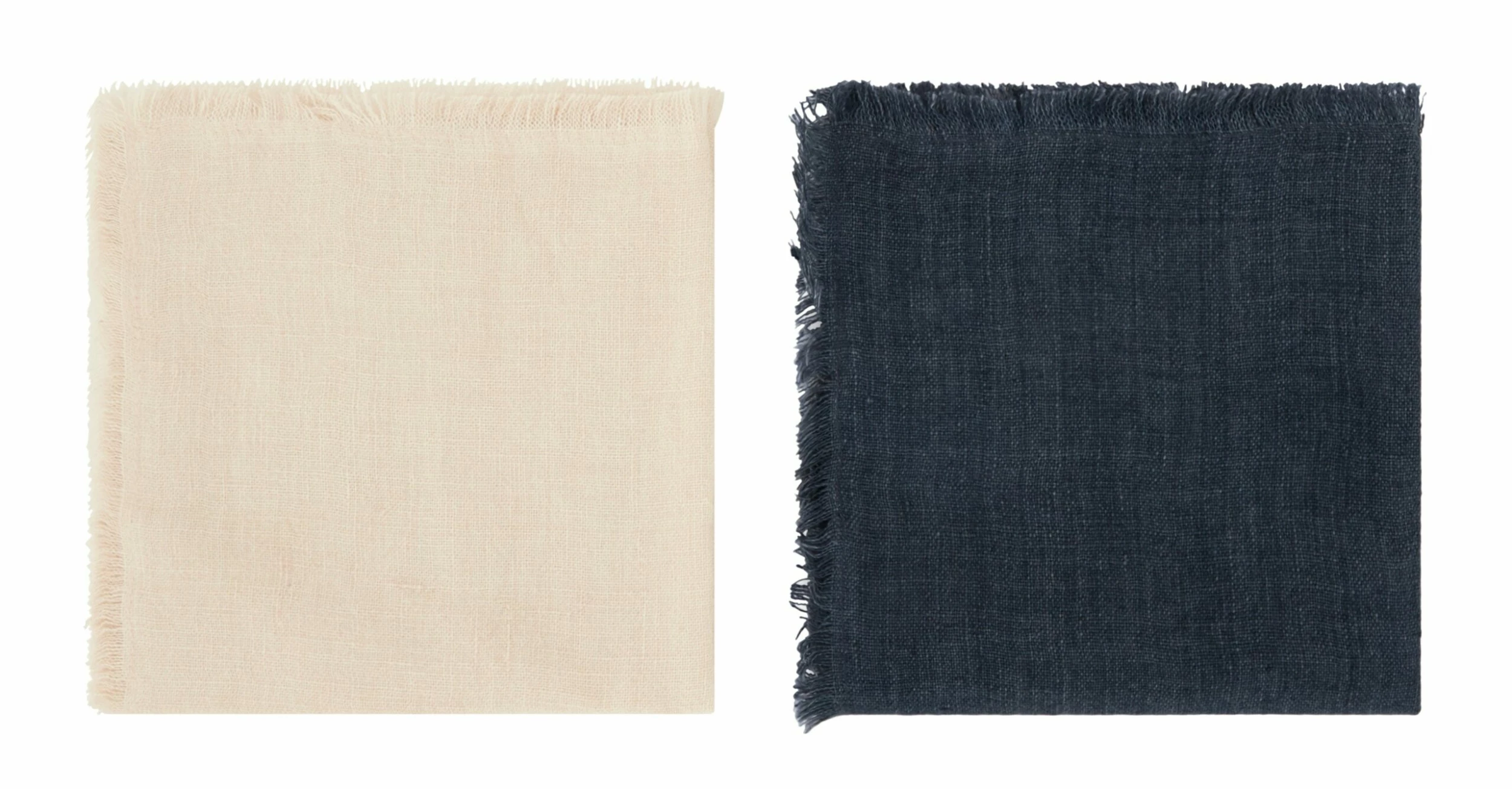 Linen Cocktail Napkins 4 Linen Cocktail Napkins - Image 2