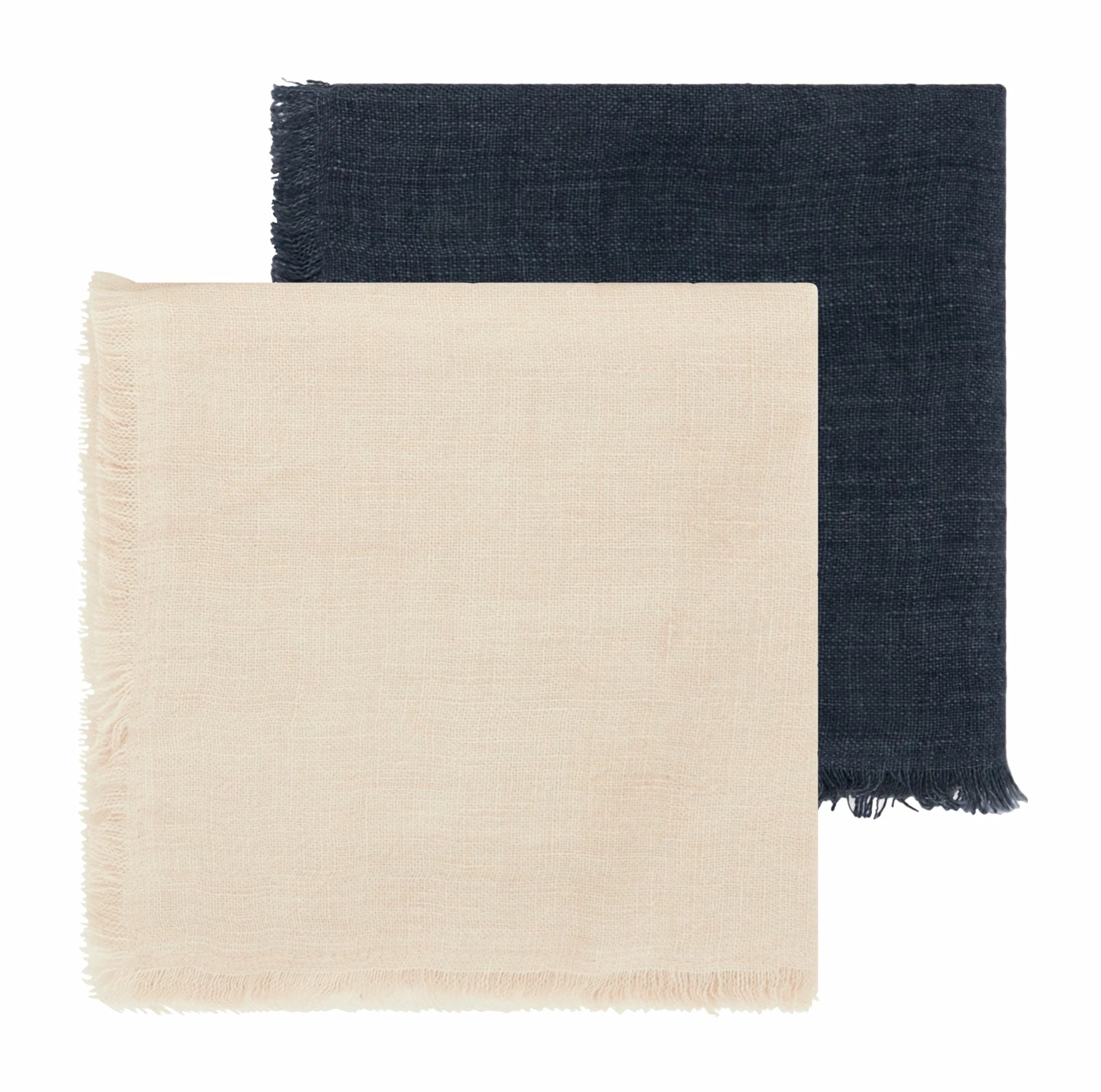 Linen Cocktail Napkins 3 Linen Cocktail Napkins