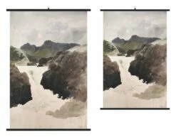 Flume Watercolor Prints -Home Decoration Sales Shop HG001543