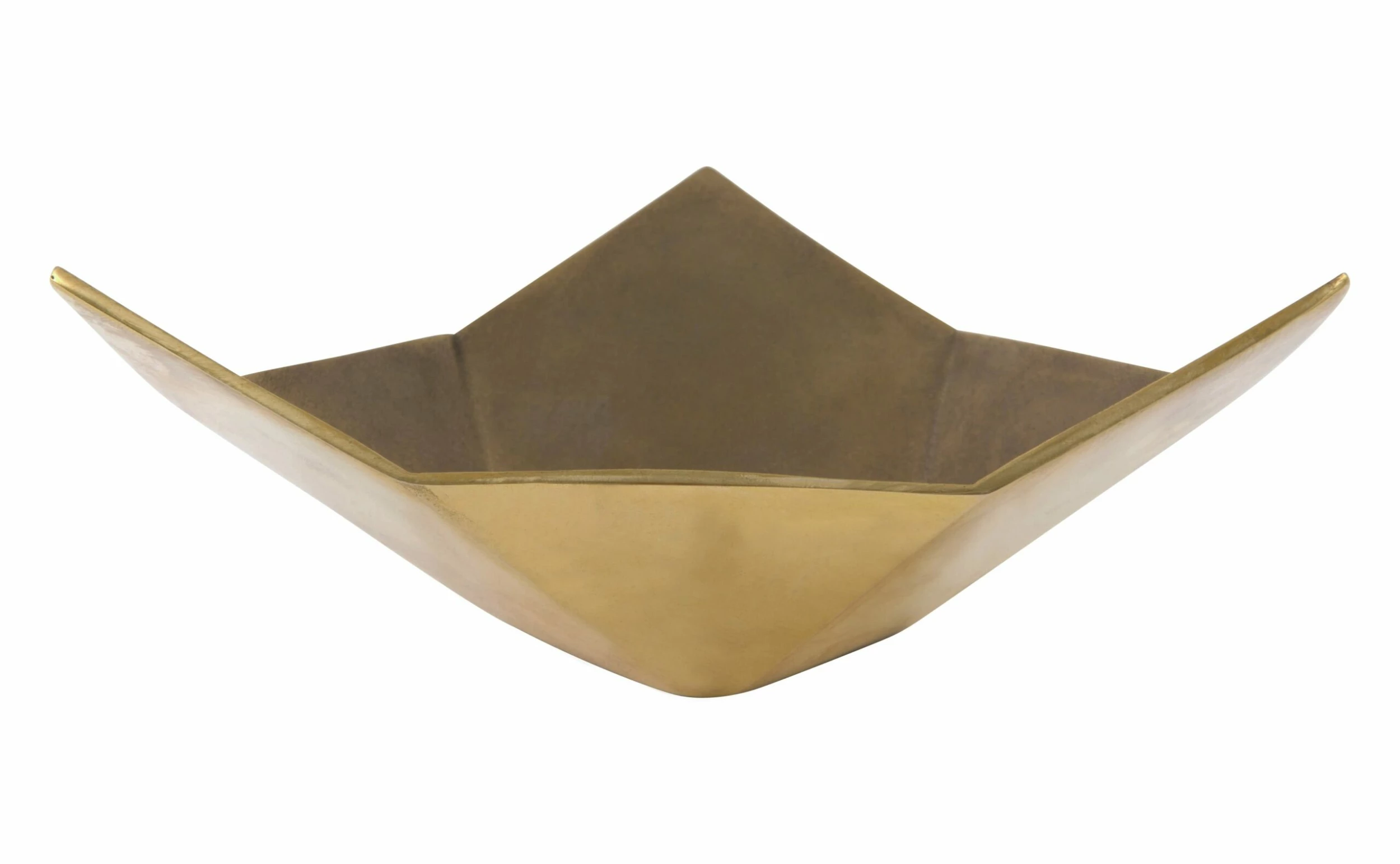 Brass Origami Bowls 6 Brass Origami Bowls - Image 4
