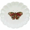 Astier De Villatte Burgundy Butterfly Plate -Home Decoration Sales Shop HG157862