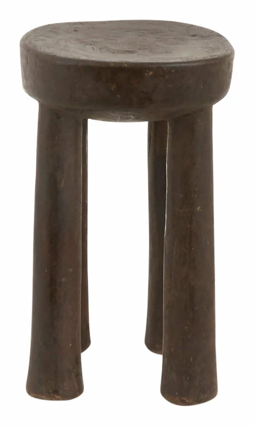 Senufo Round Petite Stool 3 Senufo Round Petite Stool