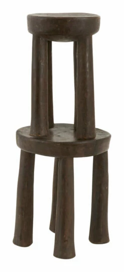 Senufo Round Petite Stool 12 Senufo Round Petite Stool -Home Decoration Sales Shop HG158418 alt2