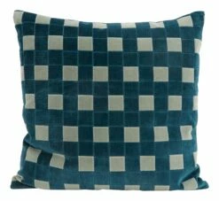 Grid Blue Pillows -Home Decoration Sales Shop HG158577