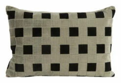 Grid Black Pillows -Home Decoration Sales Shop HG158580