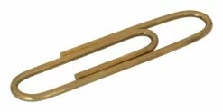 Brass Oversized Paper Clip -Home Decoration Sales Shop HG160445 alt2