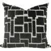 Labyrinth Charcoal Pillow 1 Labyrinth Charcoal Pillow -Home Decoration Sales Shop HG161440