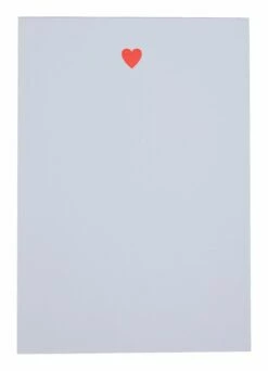 Heart Notepad