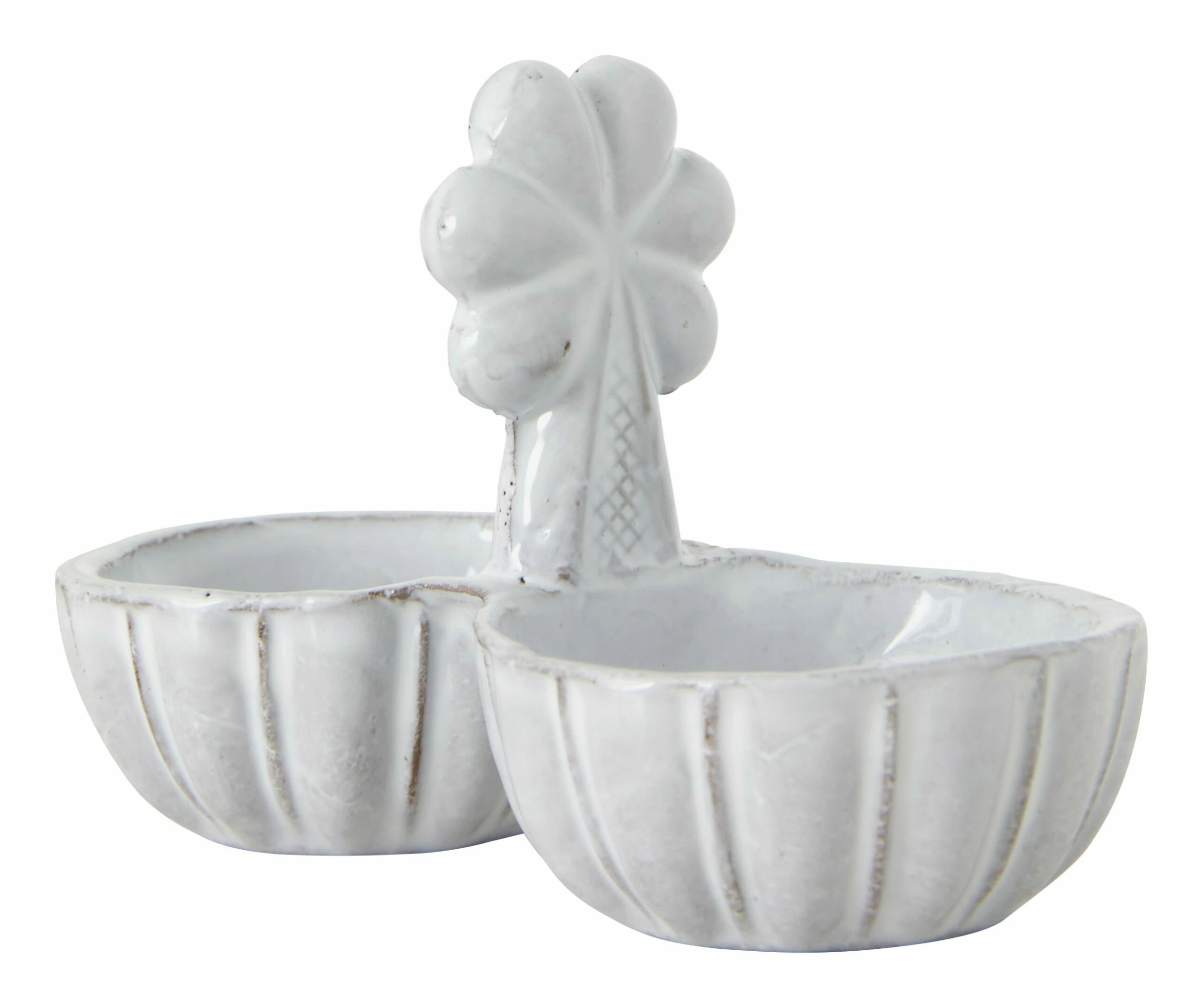 Astier De Villatte Clover Salt & Pepper Cellar 6 Astier De Villatte Clover Salt & Pepper Cellar - Image 4