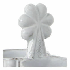 Astier De Villatte Clover Salt & Pepper Cellar 18 Astier De Villatte Clover Salt & Pepper Cellar -Home Decoration Sales Shop HG163811 alt2