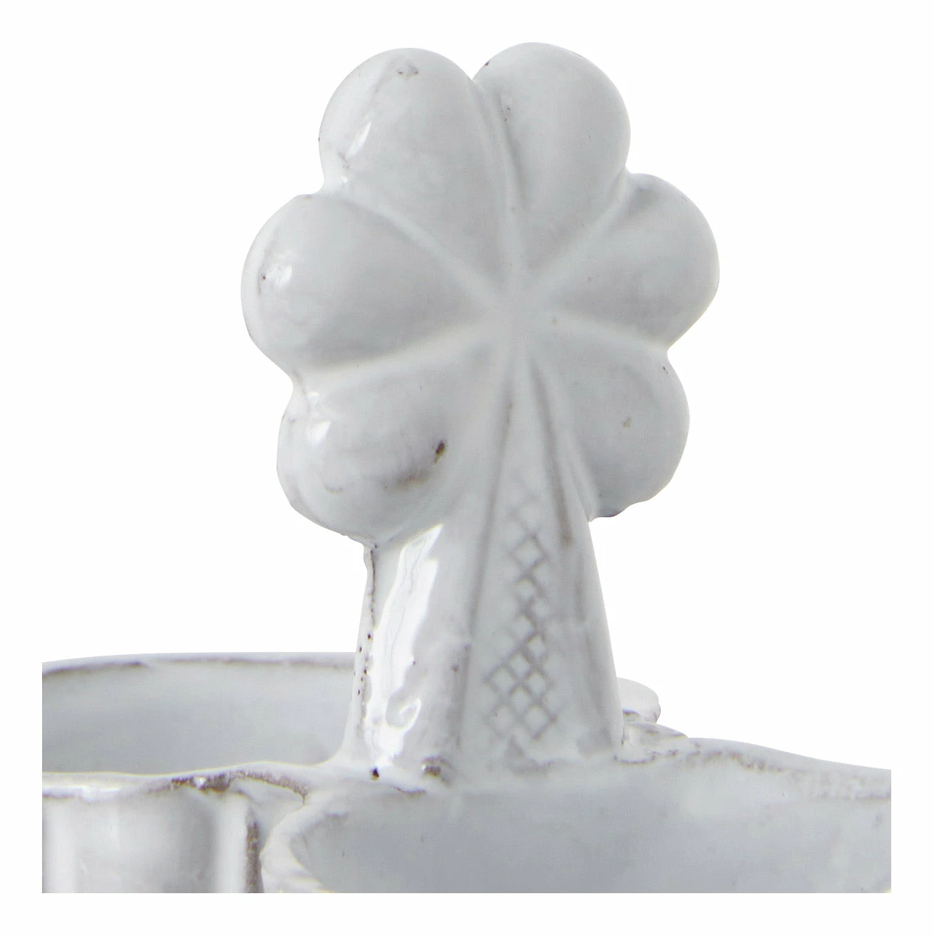 Astier De Villatte Clover Salt & Pepper Cellar 8 Astier De Villatte Clover Salt & Pepper Cellar - Image 6