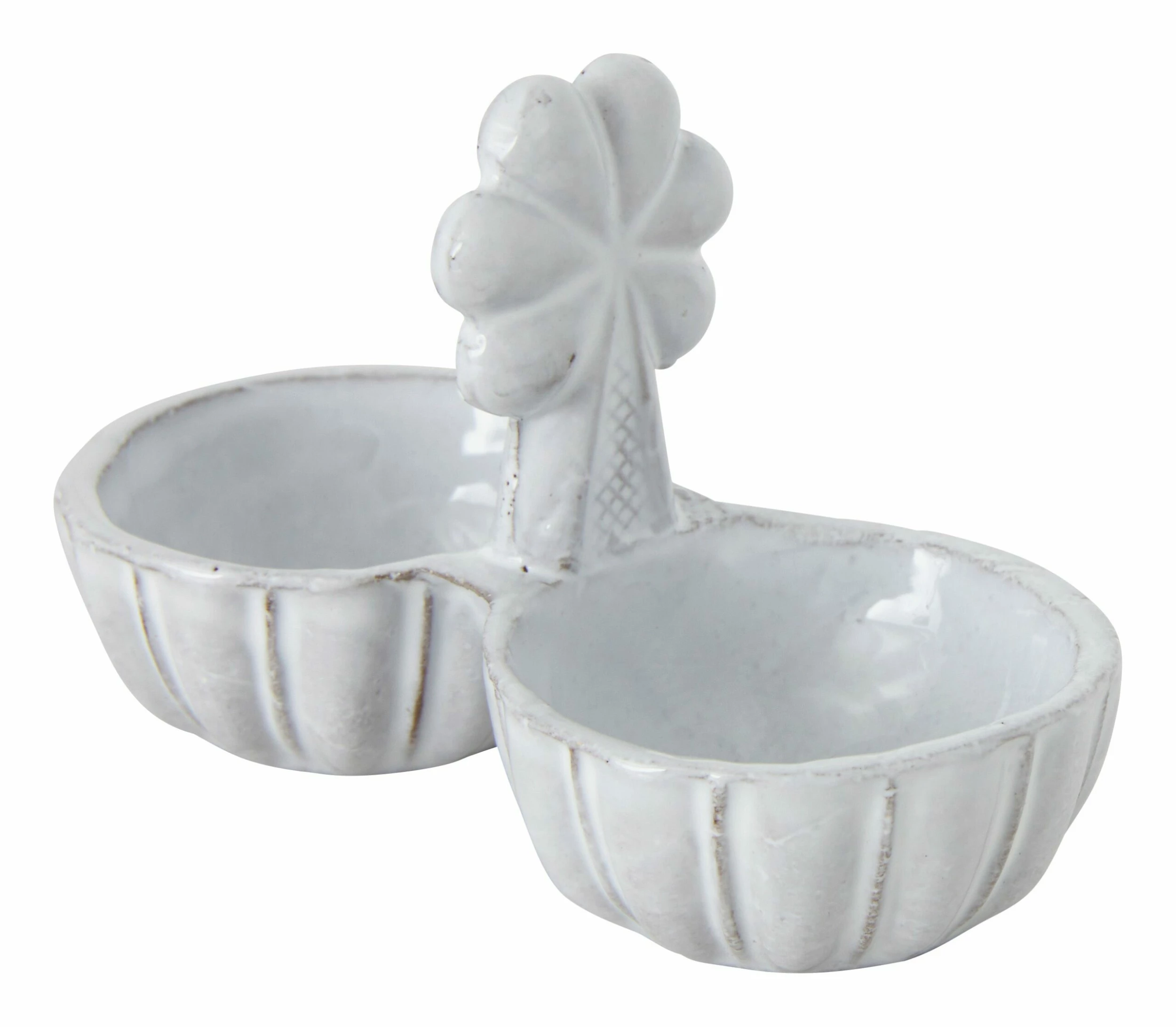 Astier De Villatte Clover Salt & Pepper Cellar 5 Astier De Villatte Clover Salt & Pepper Cellar - Image 3