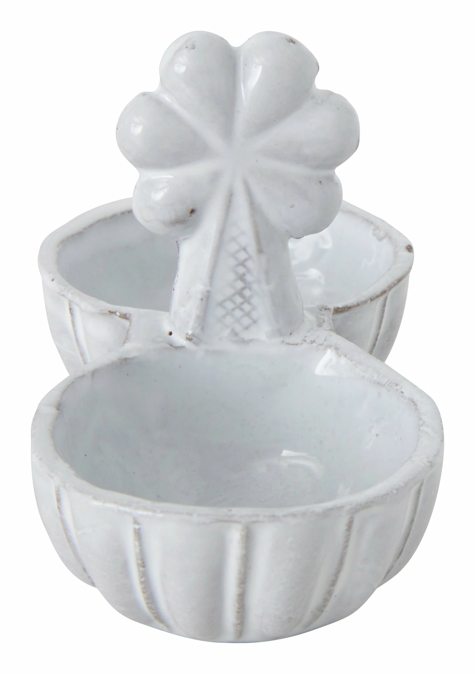 Astier De Villatte Clover Salt & Pepper Cellar 11 Astier De Villatte Clover Salt & Pepper Cellar - Image 9