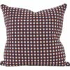 Barrett Pillow - Blue & Red
