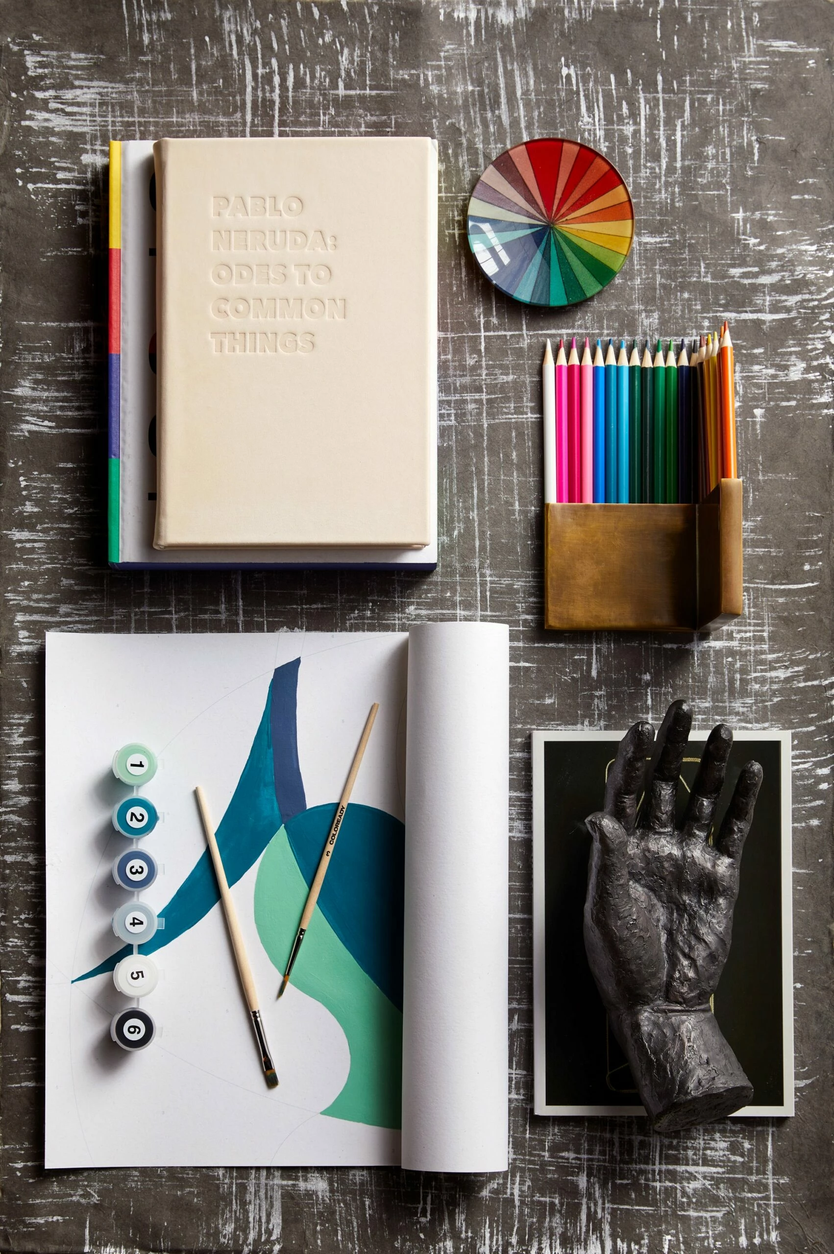 Brass Pencil Holder 12 Brass Pencil Holder - Image 10