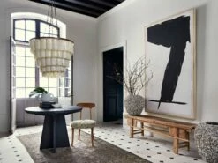 Abstract Black & White Painting -Home Decoration Sales Shop abstract black and white painting spring22catalog