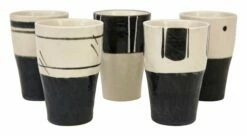 Black And White Cups 14 Black And White Cups -Home Decoration Sales Shop hg000140 alt2
