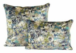 Splatter Turquoise Pillows