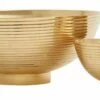 Brass Ridged Bowls -Home Decoration Sales Shop hg001023