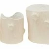 Blanc Faux Bois Pots -Home Decoration Sales Shop hg001271