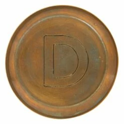 Brass Alphabet Coasters -Home Decoration Sales Shop hg149779