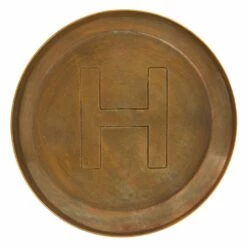 Brass Alphabet Coasters -Home Decoration Sales Shop hg149783