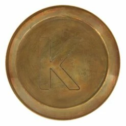 Brass Alphabet Coasters -Home Decoration Sales Shop hg149786