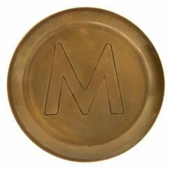 Brass Alphabet Coasters -Home Decoration Sales Shop hg149788