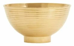 Brass Ridged Bowls 12 Brass Ridged Bowls -Home Decoration Sales Shop hg154220