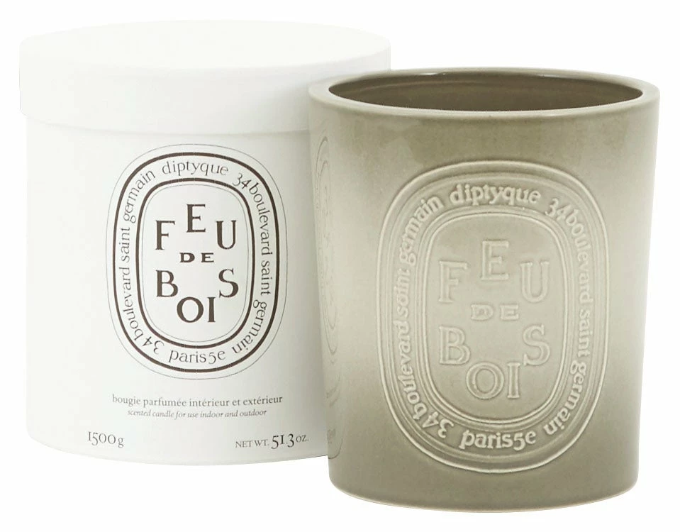 Diptyque Feu De Bois Ceramic Candle 3 Diptyque Feu De Bois Ceramic Candle