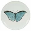 Astier De Villatte Blue Butterfly Plate