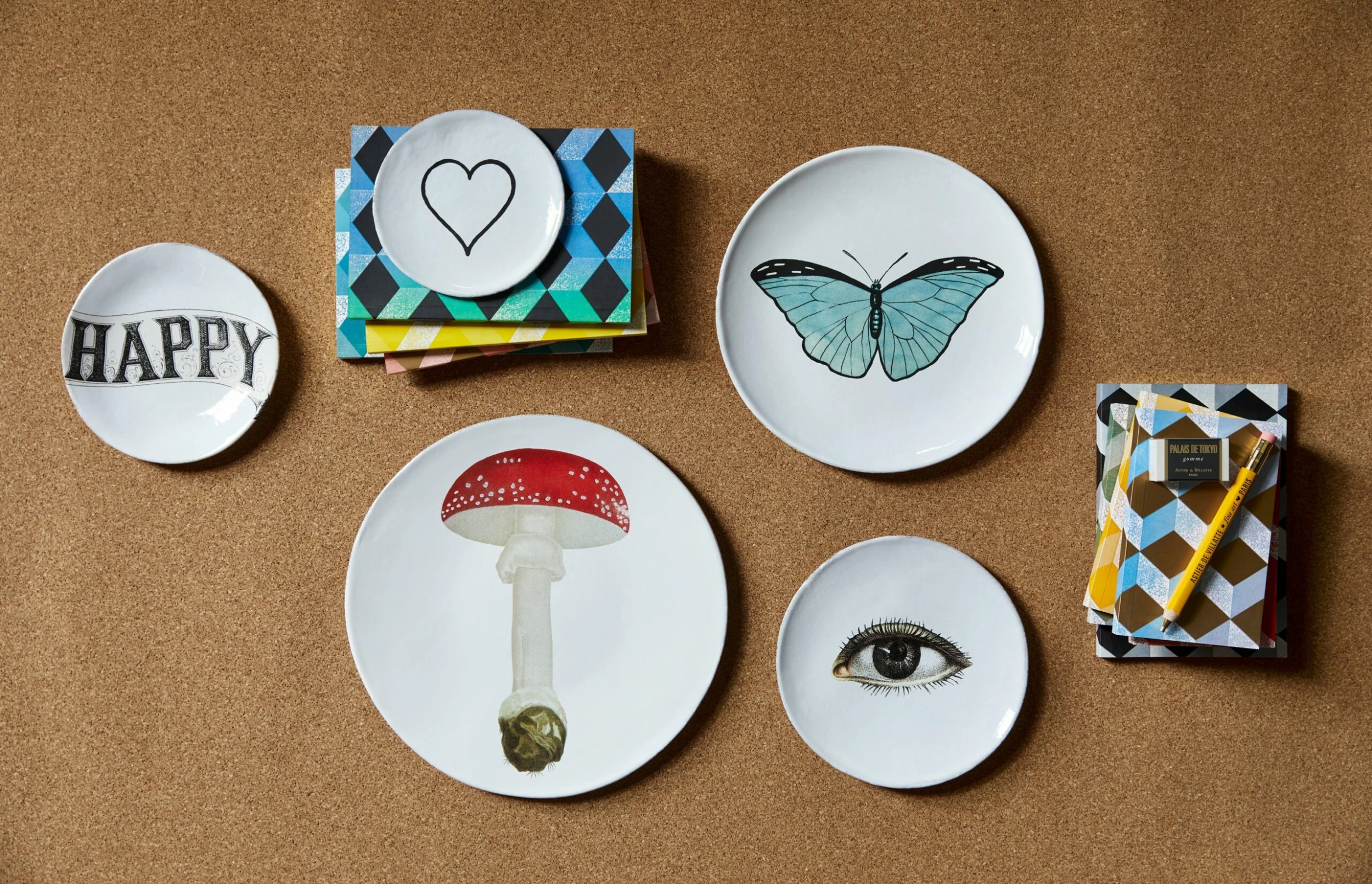 Astier De Villatte Left Eye Saucer 9 Astier De Villatte Left Eye Saucer - Image 7